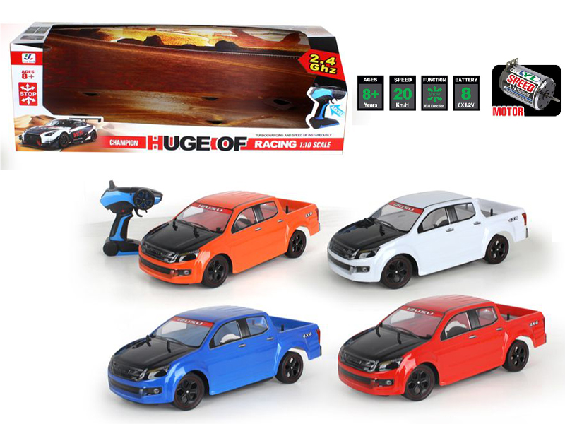 1:10 2.4G R/C 2WD High-Speed Pickup Truck