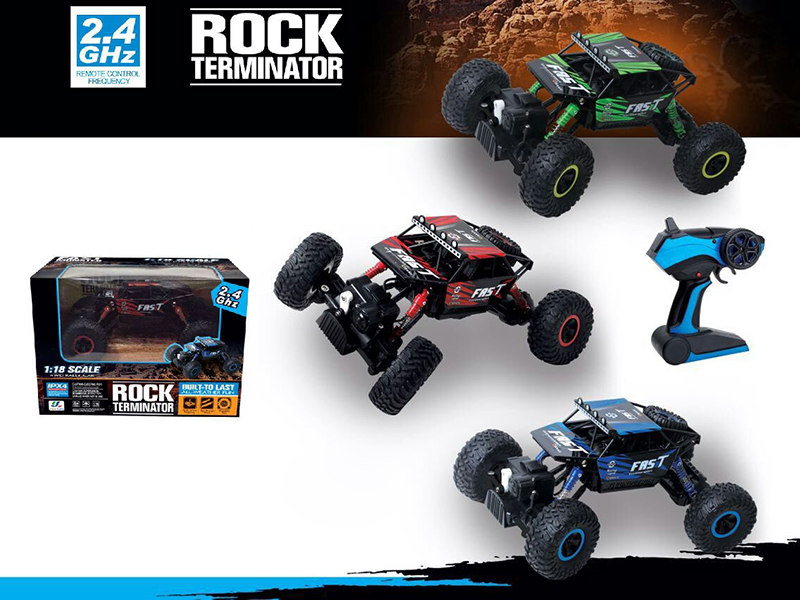 1:18 2.4G R/C 4WD Climbing Car