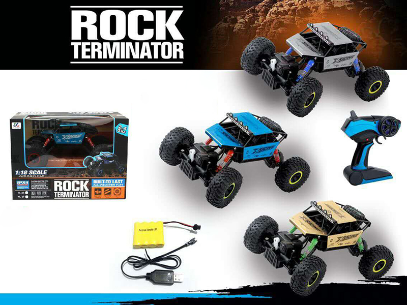 1:18 2.4G R/C 4WD Alloy Climbing Car