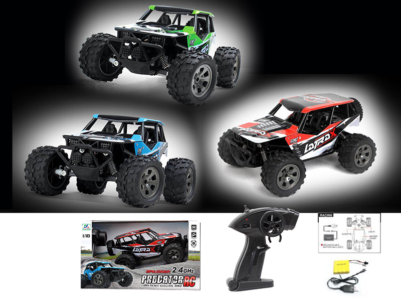 1:18 2.4G 4CH R/C High-Speed Racing Car