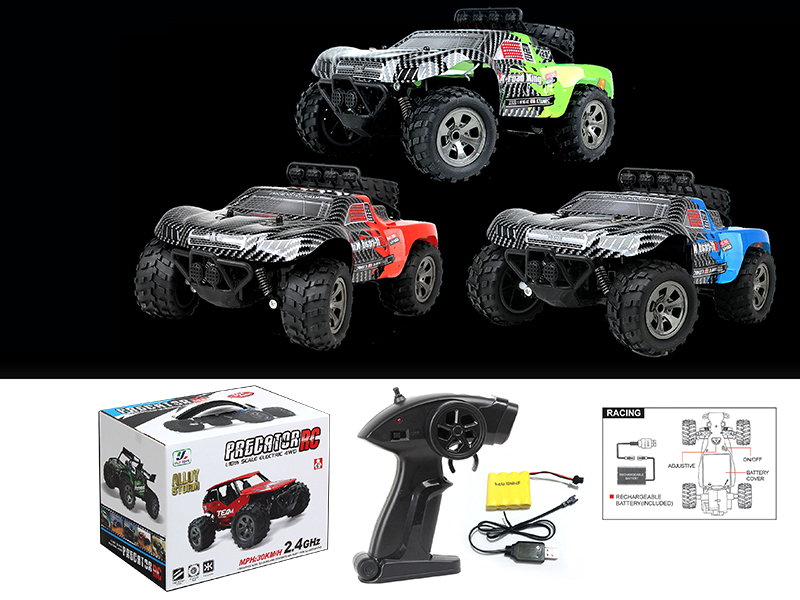 1:18 2.4G 4-Channel Remote Control High-Speed Racing Car(Included Battery)