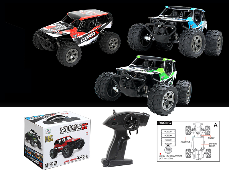1:18 2.4G 4-Channel Remote Control High-Speed Racing Car(Not Included Battery)