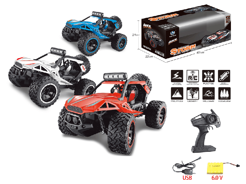 1:14 2.4G 4-Channel Remote Control High-Speed Racing Car