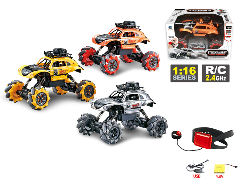 1:16 2.4G 4-Channel Gesture Sensing Remote Control Climbing Car