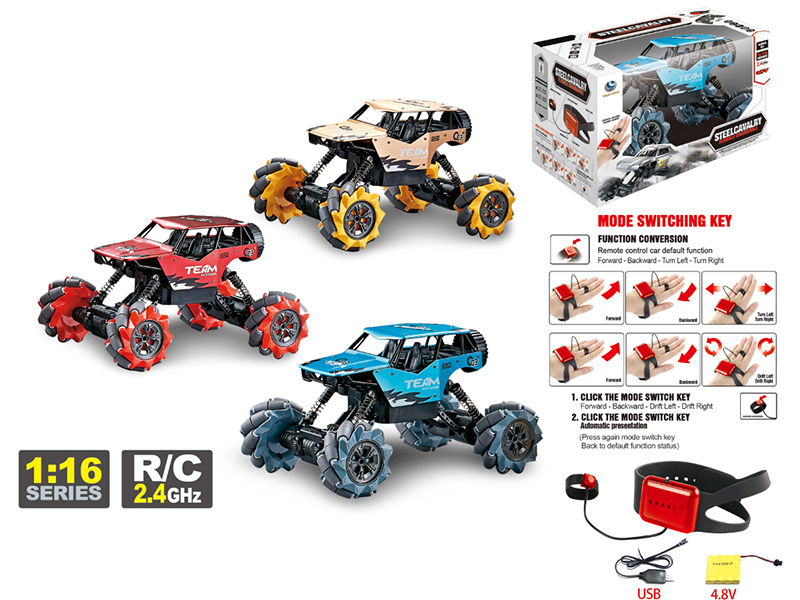 1:16 2.4G 4-Channel Gesture Sensing Remote Control Climbing Car