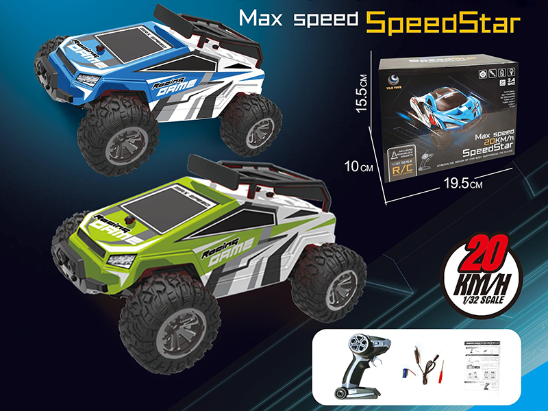 1:32 Remote Control High-Speed Racing Car