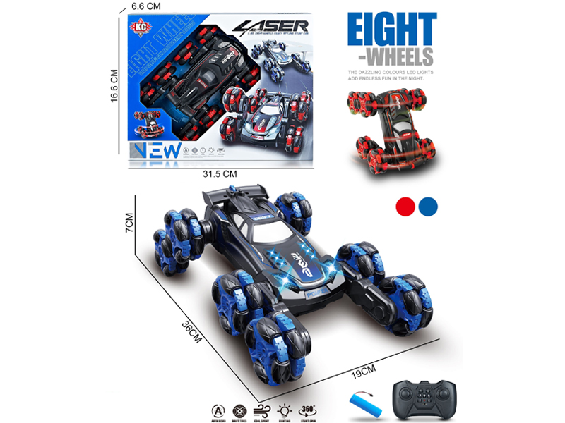 2.4G R/C Eight Wheel Drift Stunt Vehicle