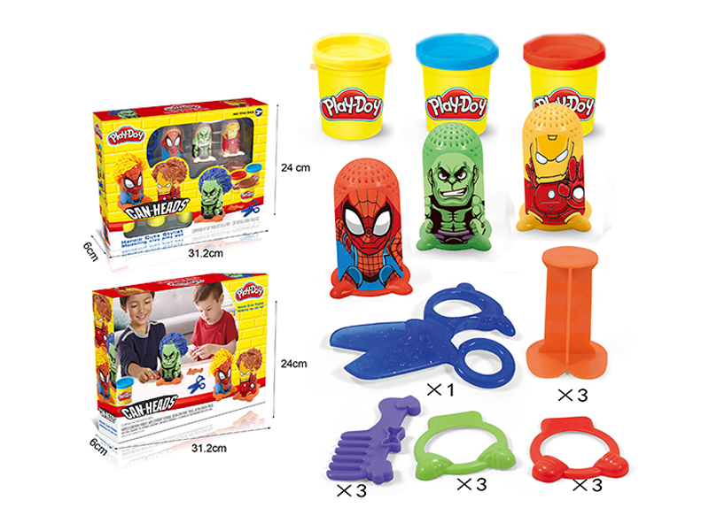 The Avengers Colored Mud Set