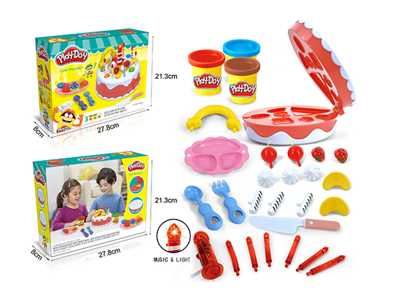 Cake Colored Mud Set