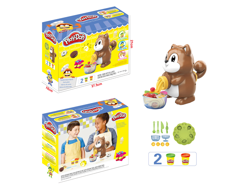 Squirrel Colored Mud Set