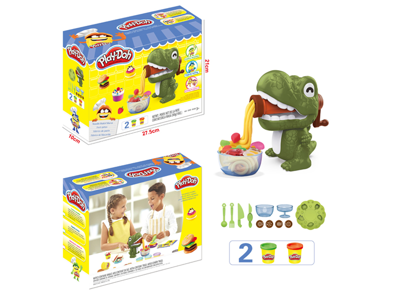 Dinosaur Colored Mud Set