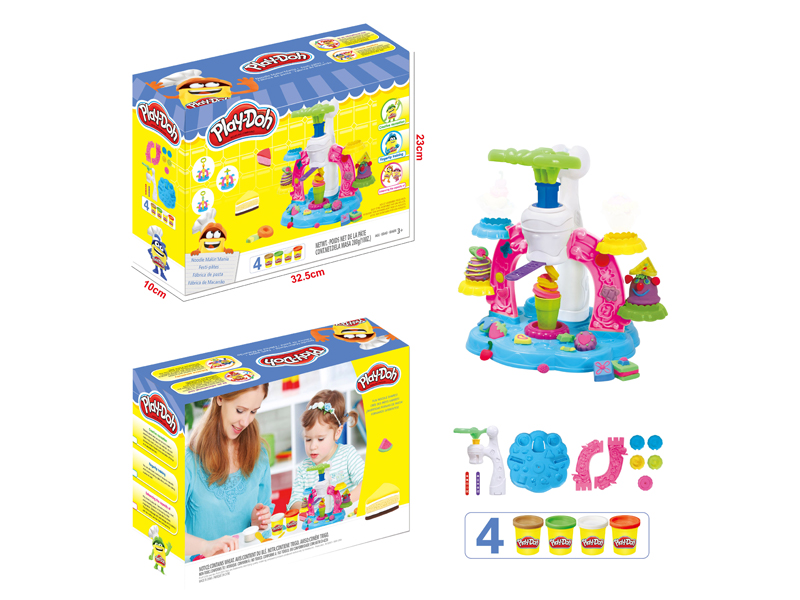 Ferris Wheel Colored Mud Set