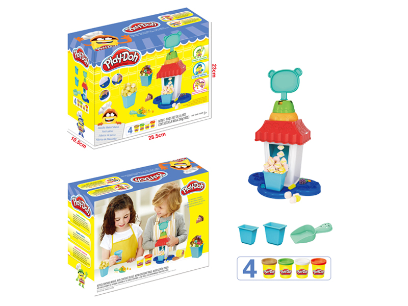 Popcorn Colored Mud Set