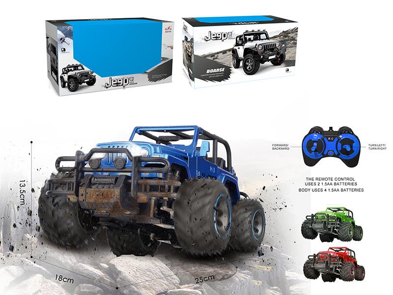 1:16 4CH Open Door Jeep Remote Control Car