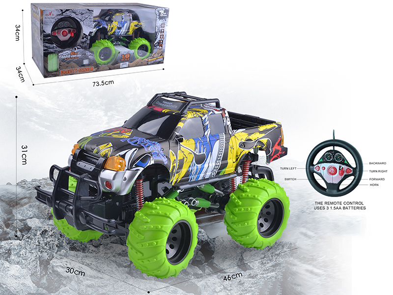 1:8 Remote Control Graffiti Pickup