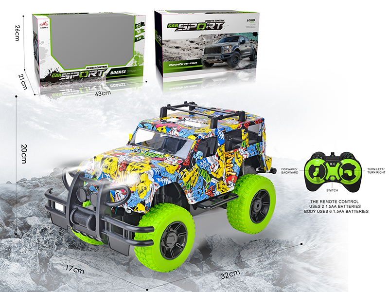 1:12 Remote Control Graffiti Cherokee