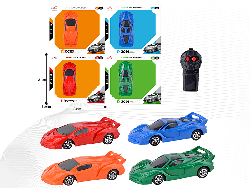 1:20 2-Channel Remote Control Lamborghini/Ferrari