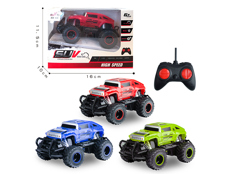 1:43 Remote Control Mini Hummer Cross Country Car