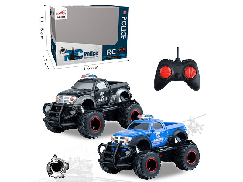 1:43 Remote Control Mini Pickup Off-Road Police Car
