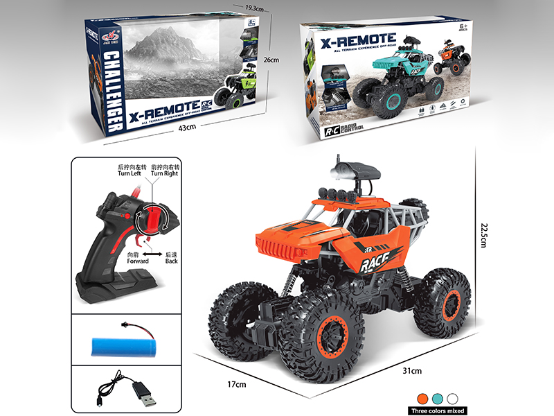1:10 Remote Control Climbing Off-Road Vehicle
