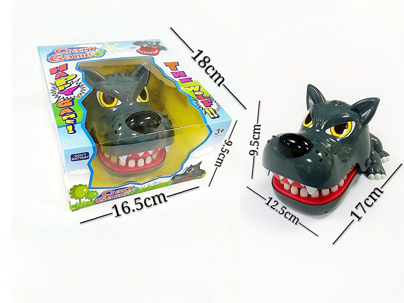 Timber Wolf Bite Finger Toy