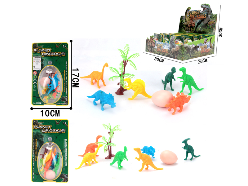 12Pcs Dinosaur Toy Set