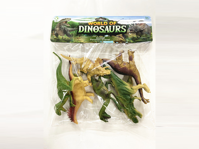 6Pcs Hollow Dinosaur Set(2 Retro 4 Normal)