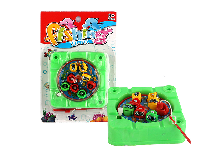 Square Wind Up Fishing Toy