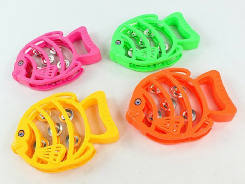 Fish Shape Timbrel(Solid Color )