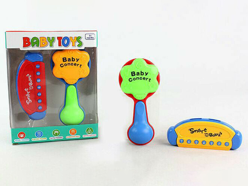 Hand Clapper Harmonica Set