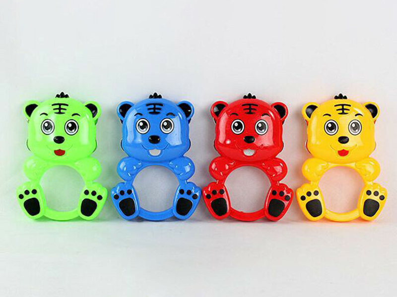 Cartoon Tiger Tambourine