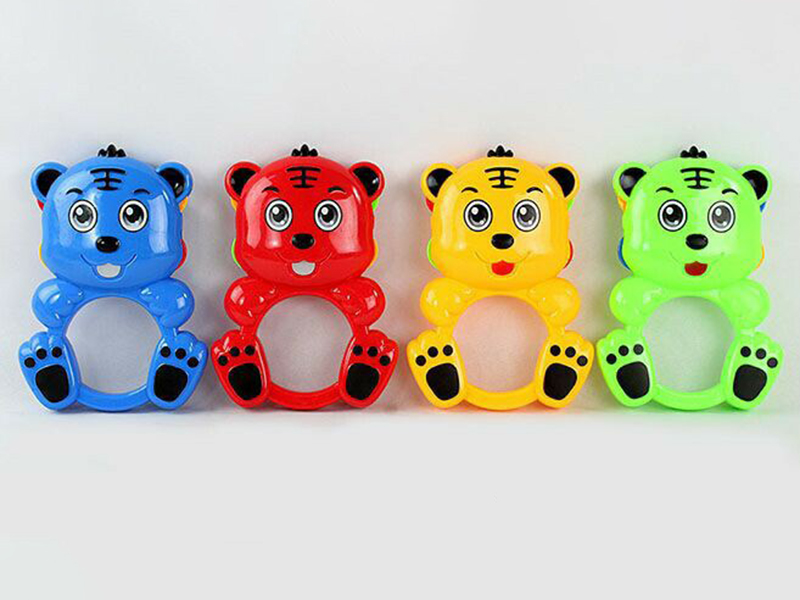 Cartoon Tiger Tambourine