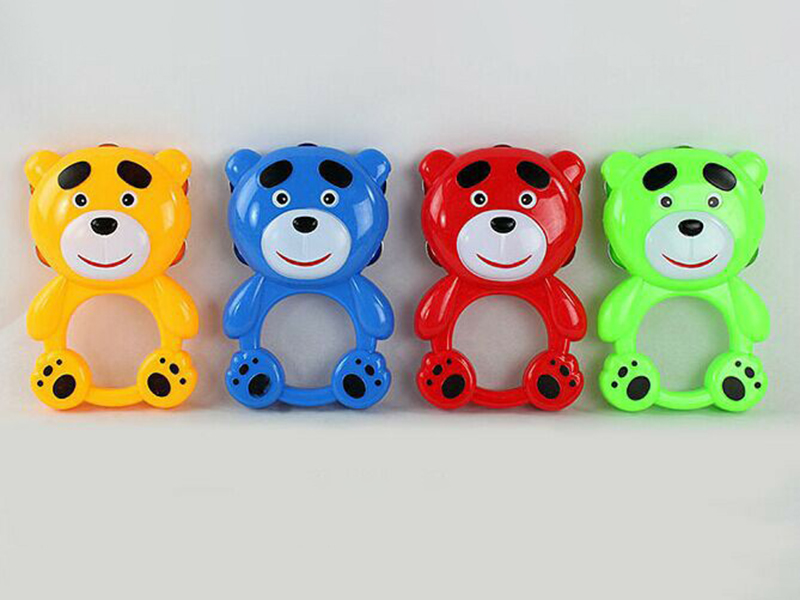 Cartoon Bear Tambourine