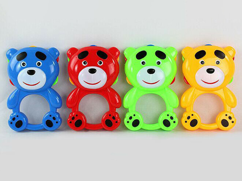 Cartoon Bear Tambourine
