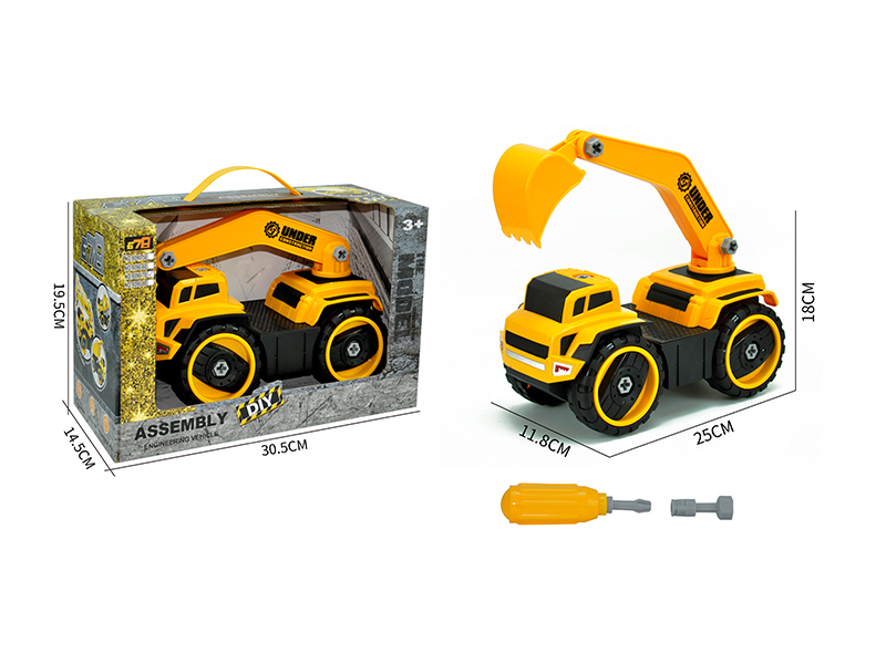 Assembly Slide Engineering Excavator