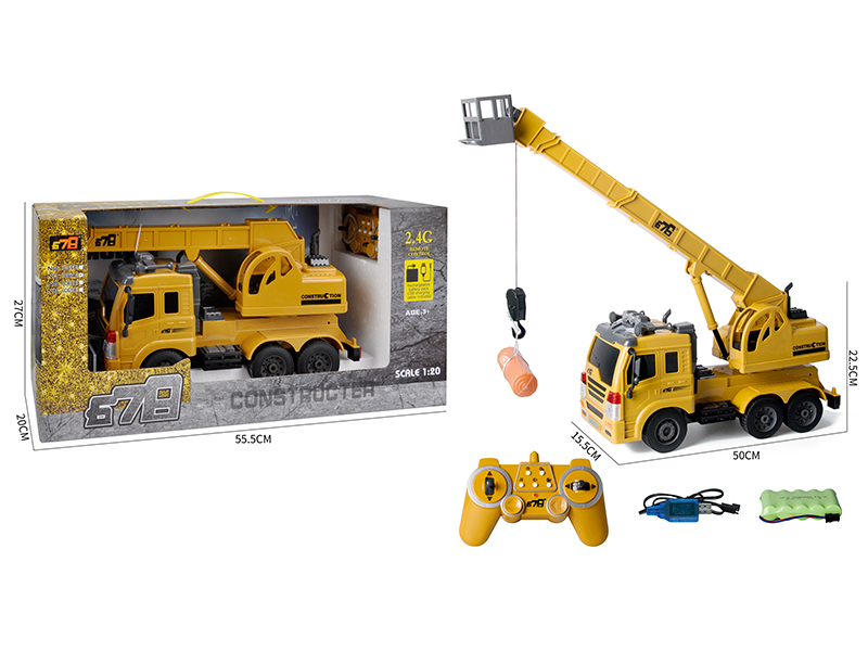 2.4G 13Ch R/C Truck Crane