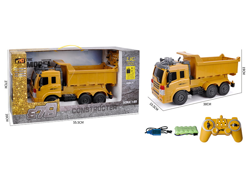 2.4G 11Ch R/C Dump Truck