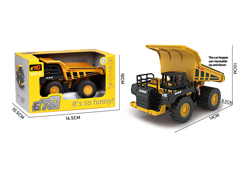 Friction Simulated Dump Truck