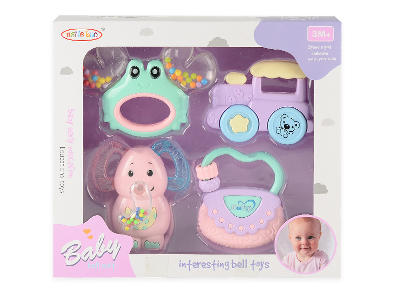4pcs Baby Rattles