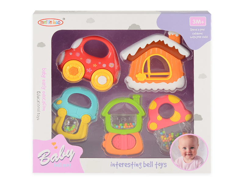 5pcs Baby Rattles