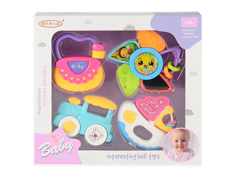 4pcs Baby Rattles