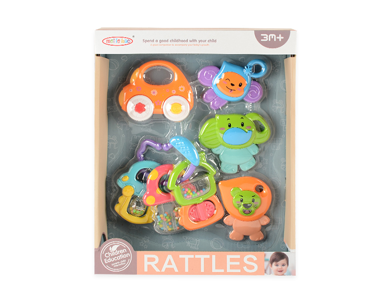 5pcs Baby Rattles