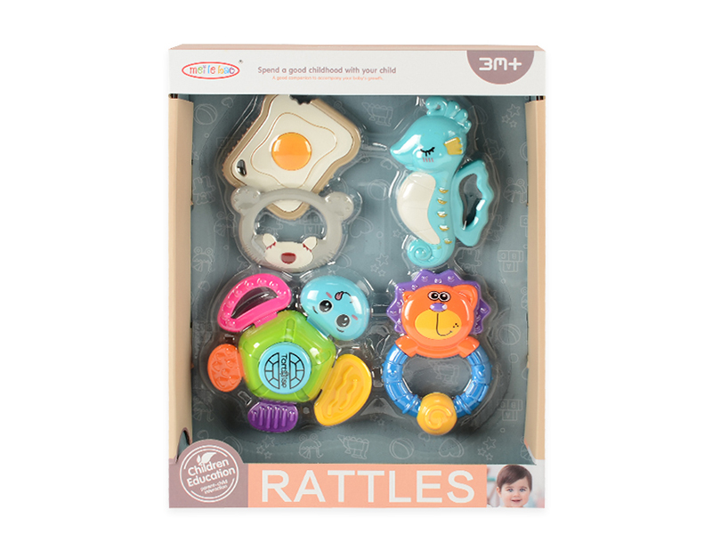 5pcs Baby Rattles