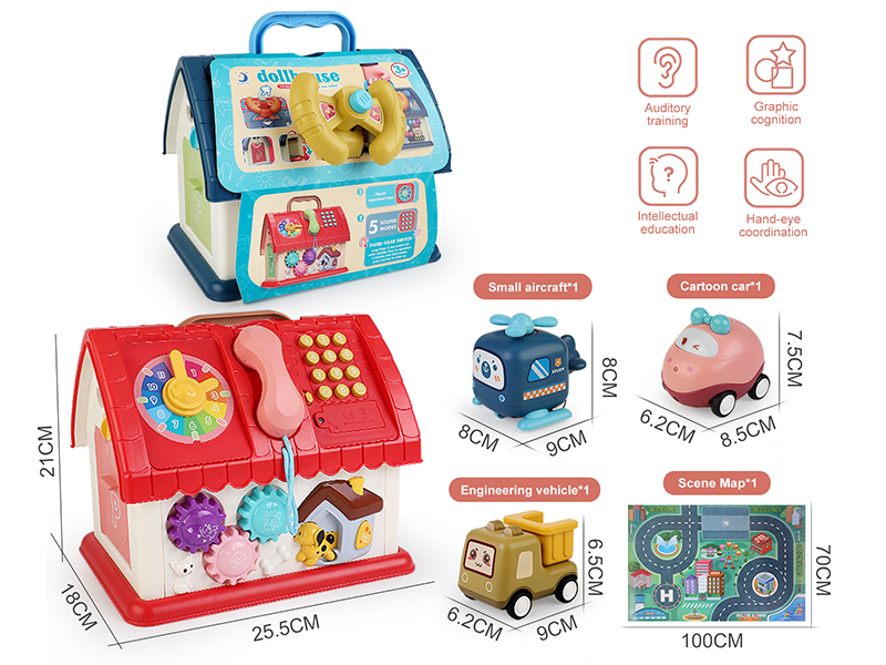 Multifunctional Toy House Upgrade Edition