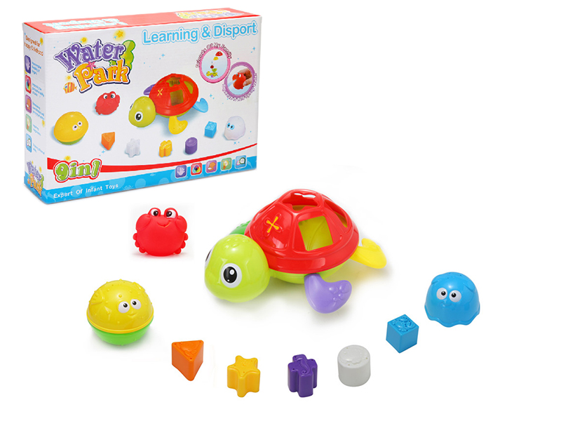 Turtle Building Blocks Set
