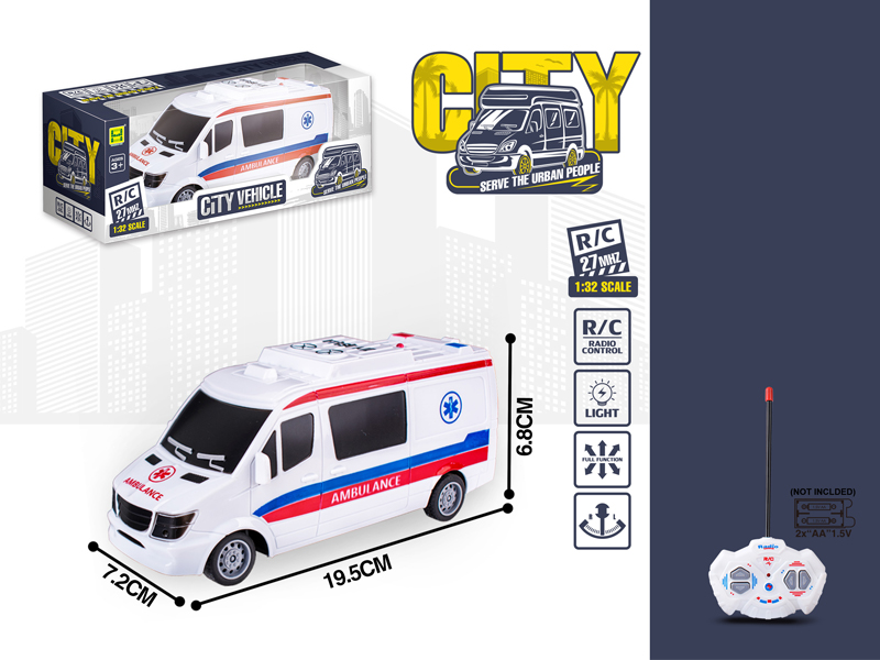 1:32 4Ch R/C Ambulance With Light