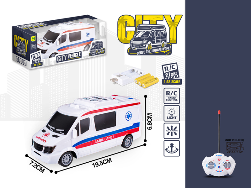 1:32 4Ch R/C Ambulance With Light