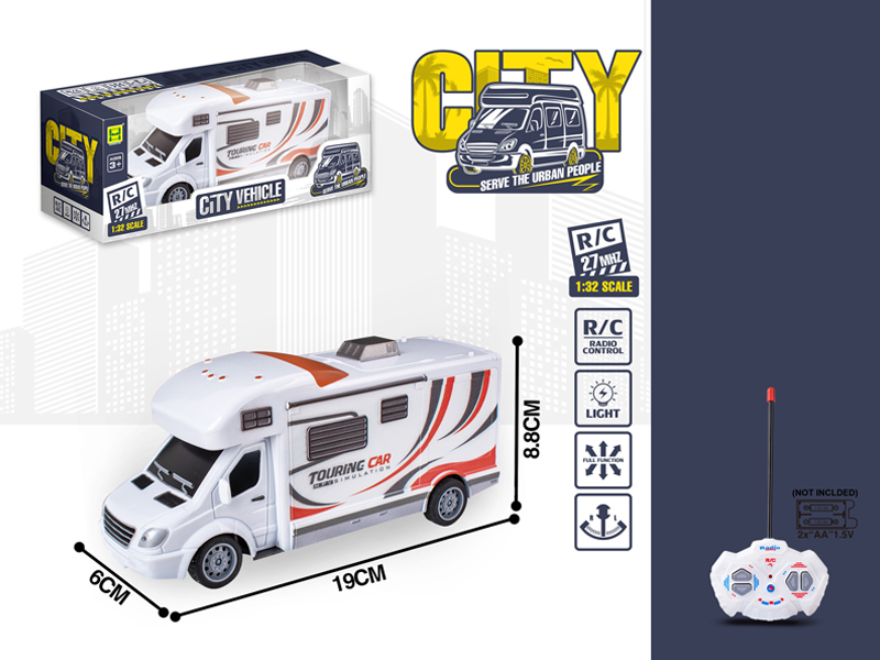 1:32 4Ch R/C Simulated Room Vehicle With Light