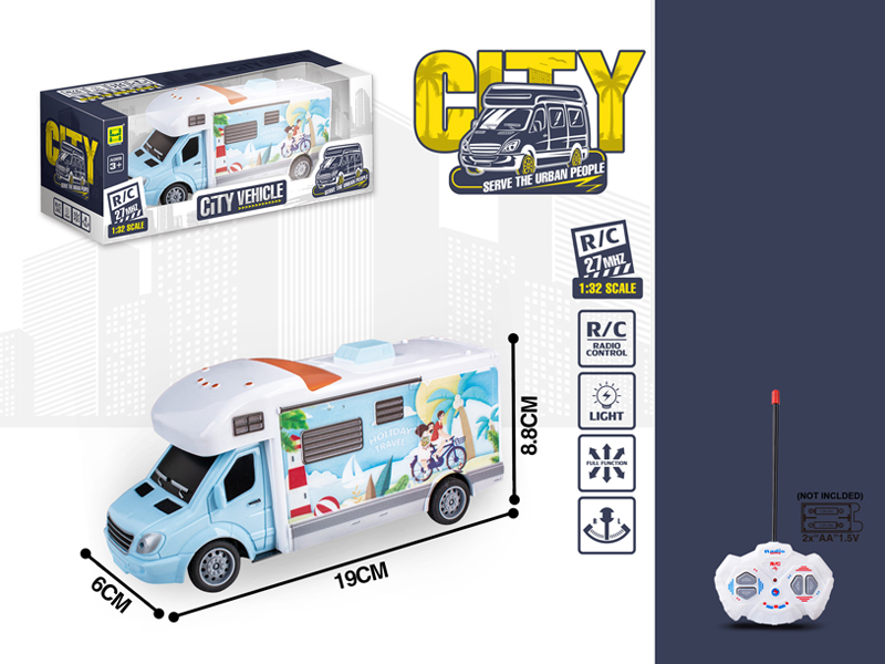 1:32 4Ch R/C Summer Bike Theme Room Vehicle With Light