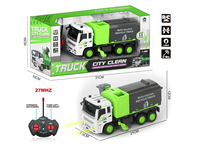 4Ch R/C Sanitation Vehicle With Light
